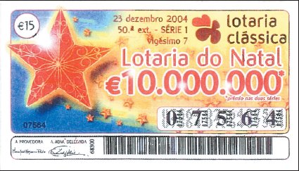 “Loteria Clássica – Loteria de Natal de Portugal”