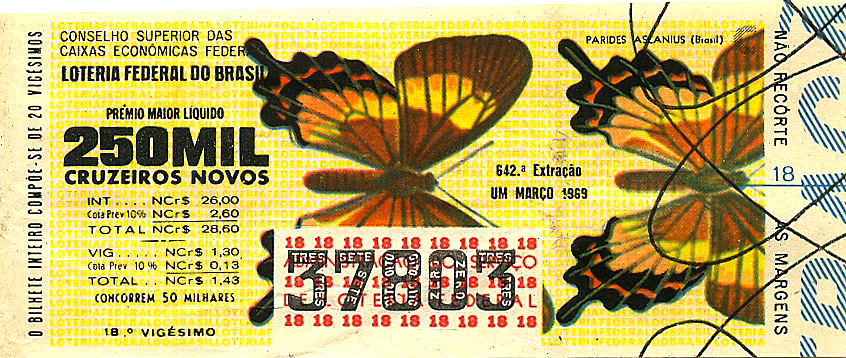 Extração 0642 - Parides Ascanius (Brasil)