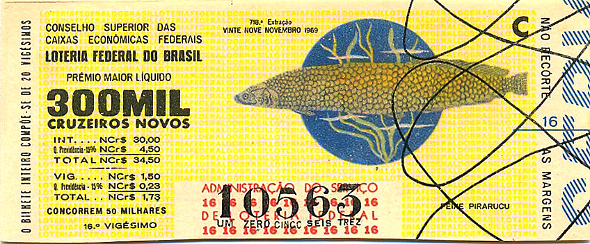 Extração 0718 - Peixe Pirarucu