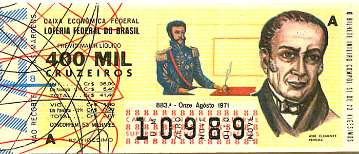 Extração 0883 -  José Clemente Pereira.