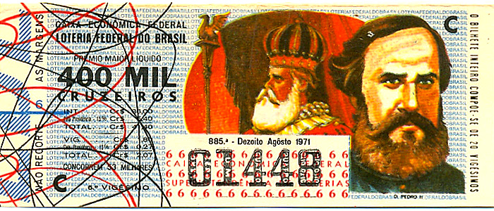 Extração 0885 -  D. Pedro II.