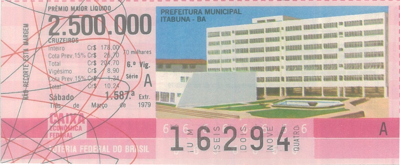 Extração 1587 - Prefeitura Municipal - Itabuna - BA