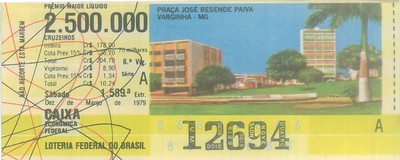 Extração 1589 - Praça José Resende Paiva - Varginha - MG
