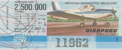 Extração 1590 - Indústria Aeronática Brasileira - Uirapuru - EMB A-122