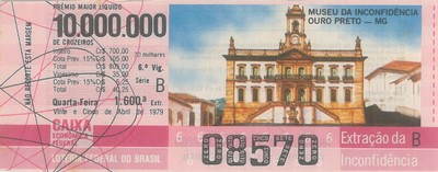 Extração 1600 - Museu da Inconfidência - Ouro Preto - MG