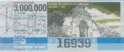 Extração 1608 - Ruínas do Pórtico - Niterói - RJ