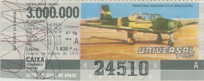 Extração 1630 - Indústria Aeronática Brasileira - Universal T-25