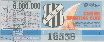 Extração 1636 - Homenagem aos Esportes - Ceará Esporte Clube