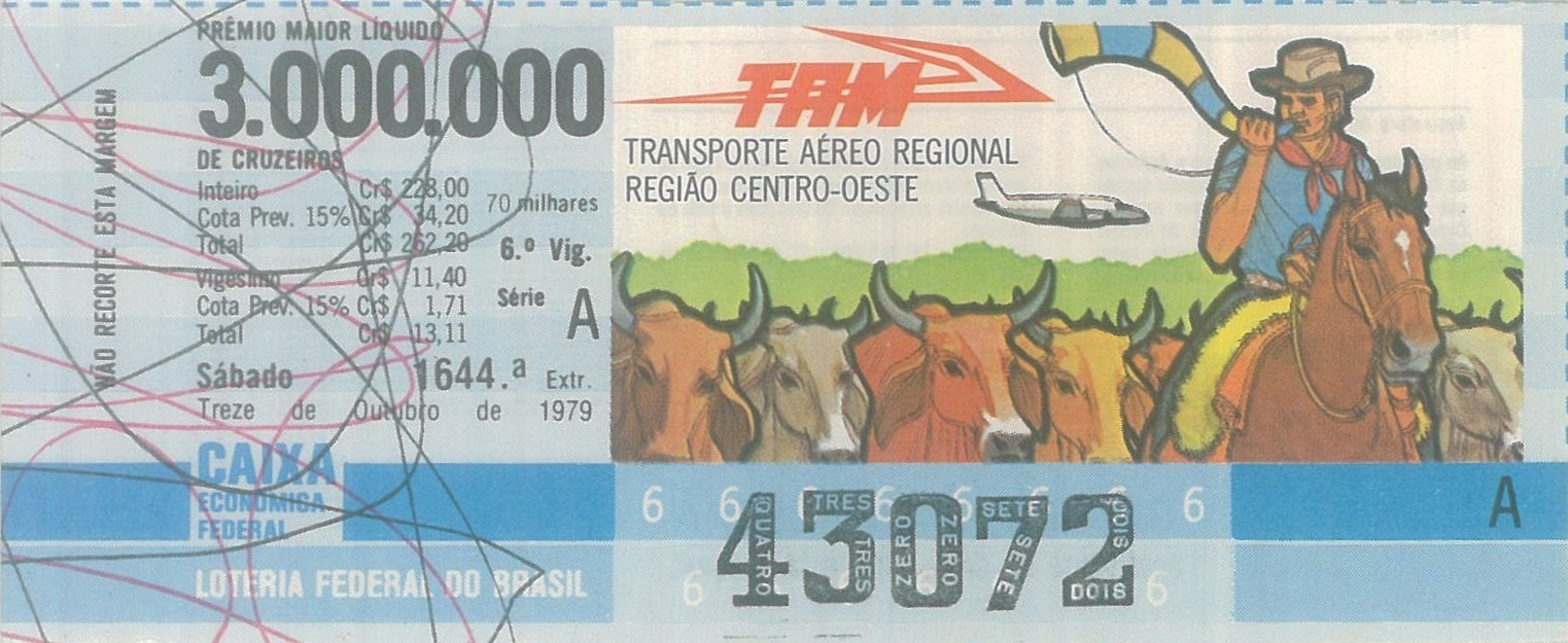 Extração 1644 - Transporte Aéreo Regional - Região Centro-Oeste
