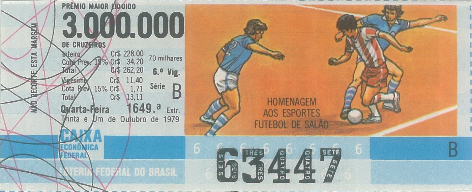 Extração 1649 - Homenagem aos Esportes - Futebol de Salão