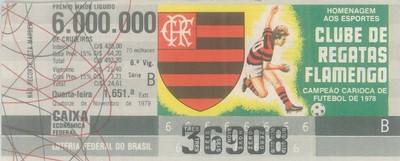 Extração 1651 - Homenagem aos Esportes - Clube de Regatas Flamengo