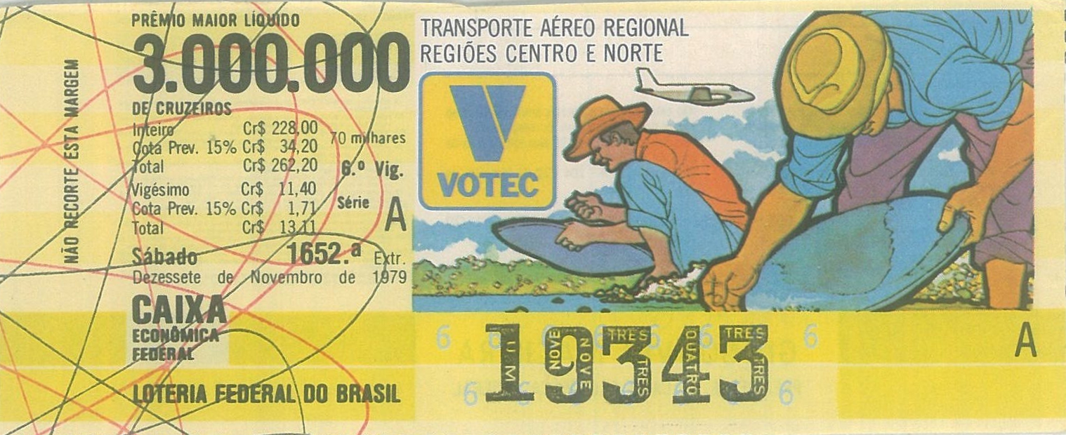 Extração 1652 - Transporte Aéreo Regional - Região Centro e Norte