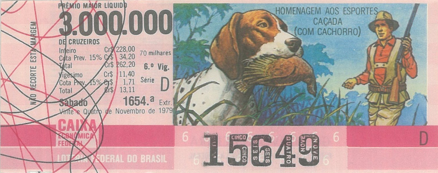 Extração 1654 - Homenagem aos Esportes - Caçada (com cachorro)