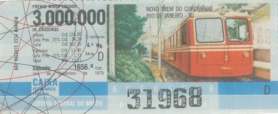 Extração 1656 - Novo Trem do Corcovado - Rio de Janeiro - RJ